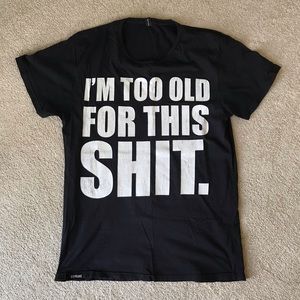 COMUNE Too Old For This Black Adult Large